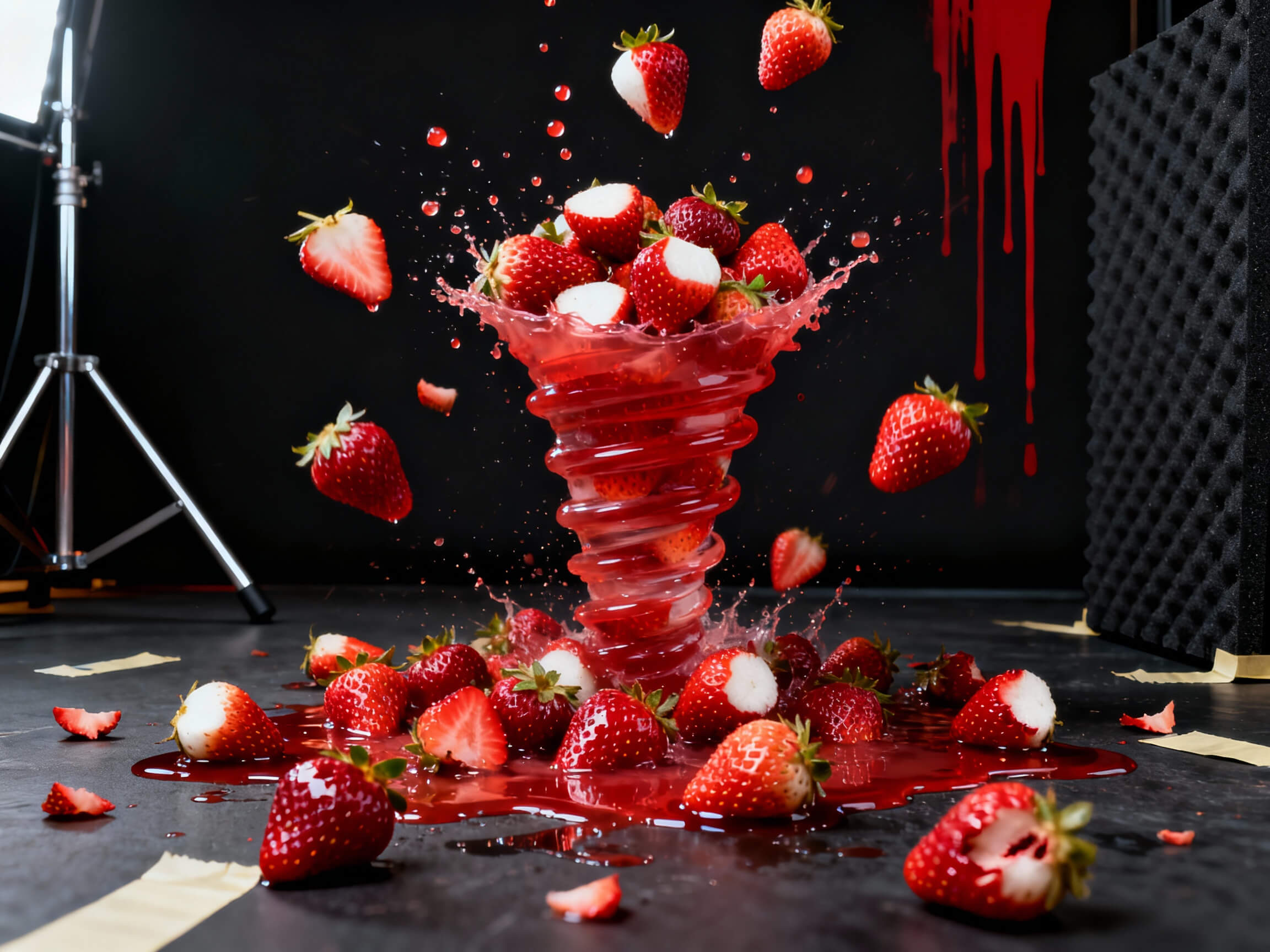 Strawberry tornado